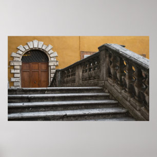 Sienna, Tuscany, Italy - Low angle view of Poster