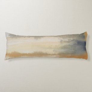 Sienna Wilds Watercolor Abstract Body Pillow