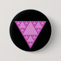 Sierpinski Triangle as a Pink Triangle LGBTQ+