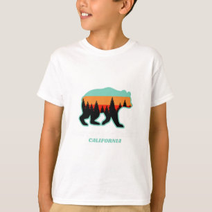 Sierra-at-tahoe Skiing Snowboarding California Bea T-Shirt