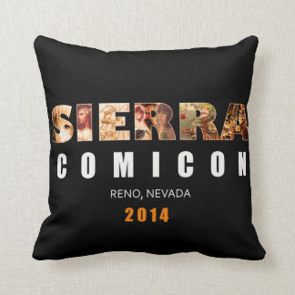 Sierra Comicon Autograph Pillow