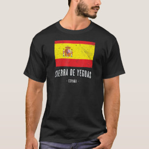 Sierra de Yeguas Spain ES Flag City   Bandera Ropa T-Shirt