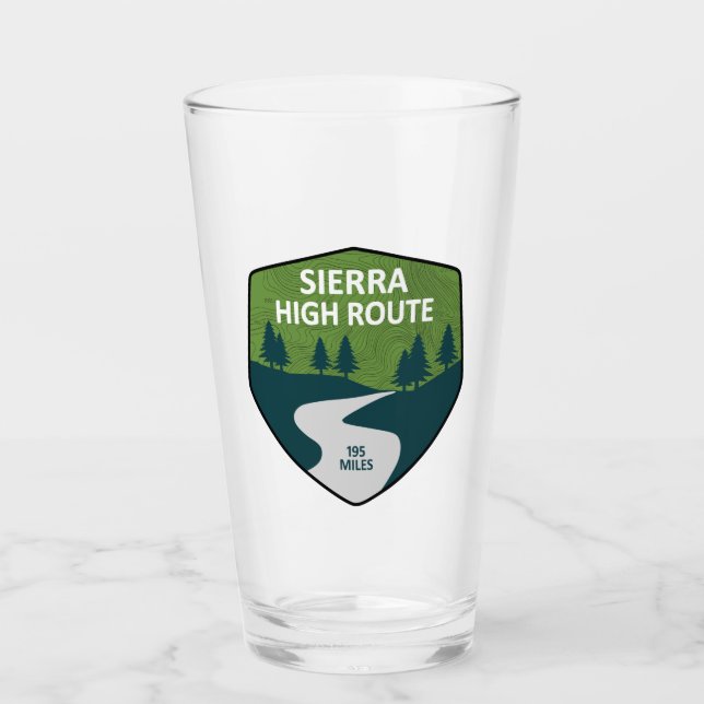 Sierra High Route Glass (Front)