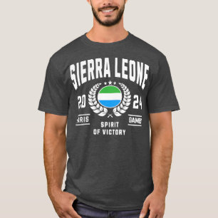 Sierra Leone 2024 Sports Lover T-Shirt