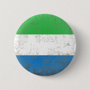 Sierra Leone 2 Inch Round Button