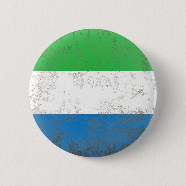Sierra Leone 2 Inch Round Button (Front)