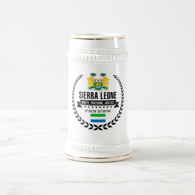 Sierra Leone Beer Stein (Center)