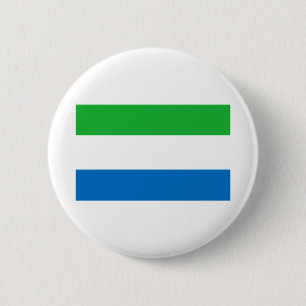 Sierra Leone Flag 2 Inch Round Button