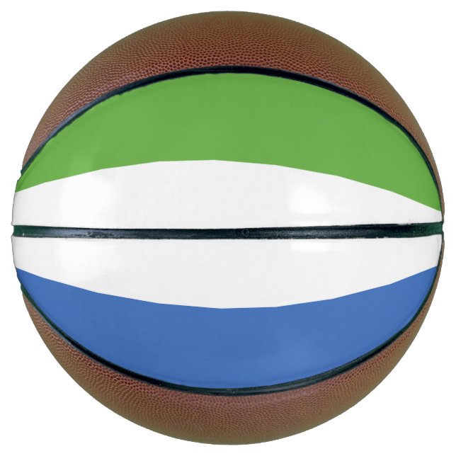Sierra Leone flag Basketball (Front)
