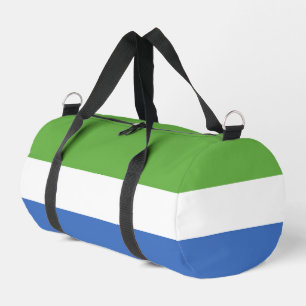 Sierra Leone flag Duffle Bag