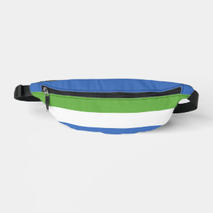 Sierra Leone flag Fanny Pack
