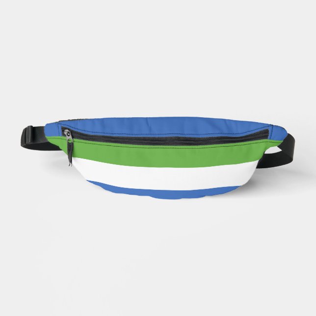 Sierra Leone flag Fanny Pack (Front)