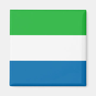 Sierra Leone Flag Magnet