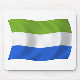 Sierra Leone Flag Mousepad