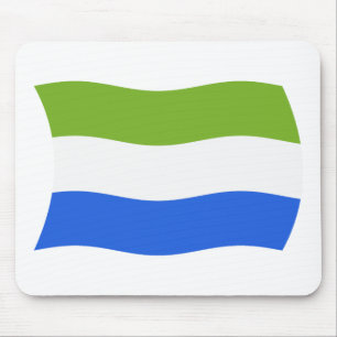 Sierra Leone Flag Mousepad