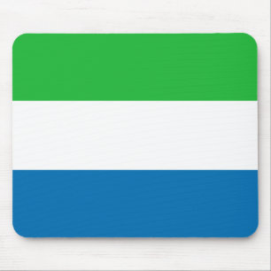 Sierra Leone Flag Mousepad