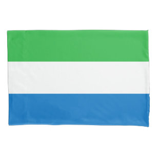 Sierra Leone Flag Pillowcase