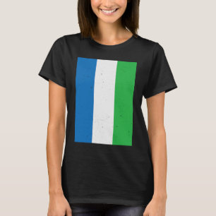 Sierra Leone Flag Sierra Leonean  Travel T-Shirt