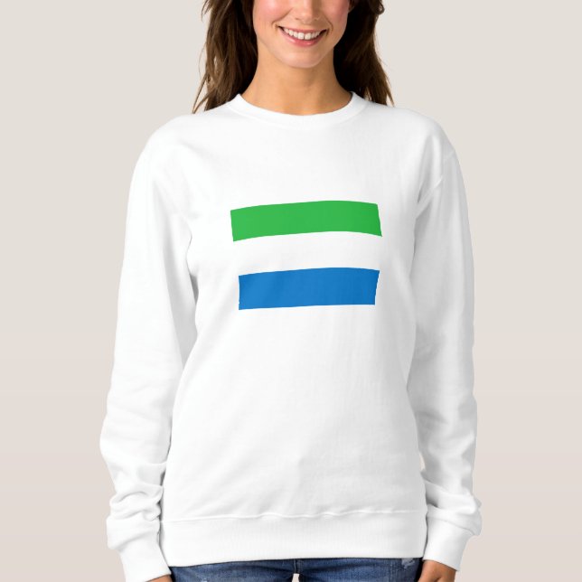 Sierra Leone Flag Sweatshirt (Front)