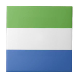 Sierra Leone flag Tile