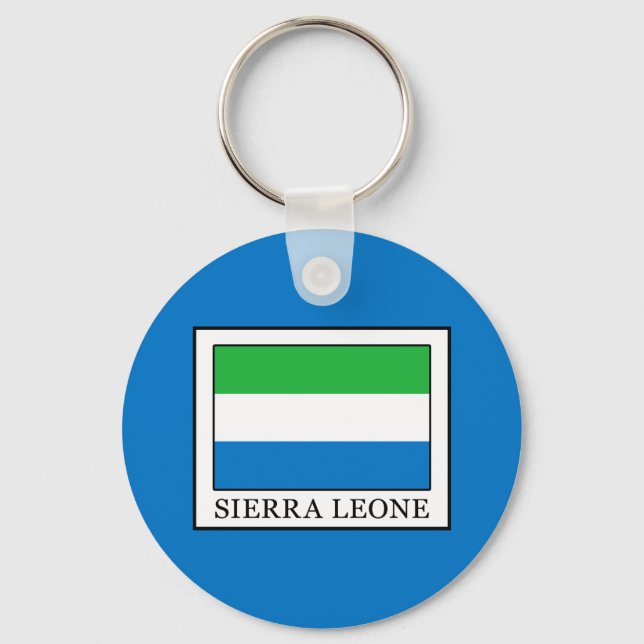 Sierra Leone Keychain (Front)