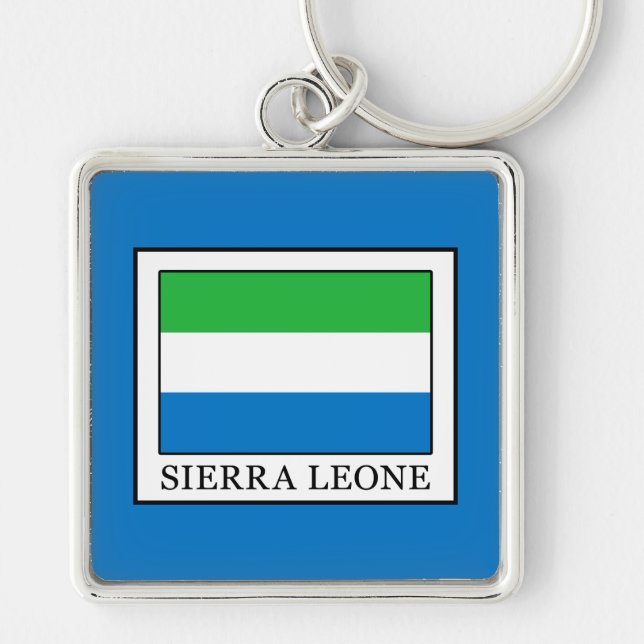 Sierra Leone Keychain (Front)