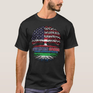 Sierra Leone Leonean US American USA United States T-Shirt
