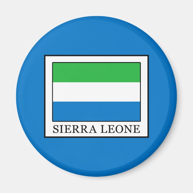 Sierra Leone Magnet (Front)