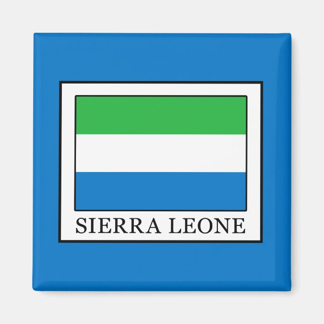 Sierra Leone Magnet (Front)