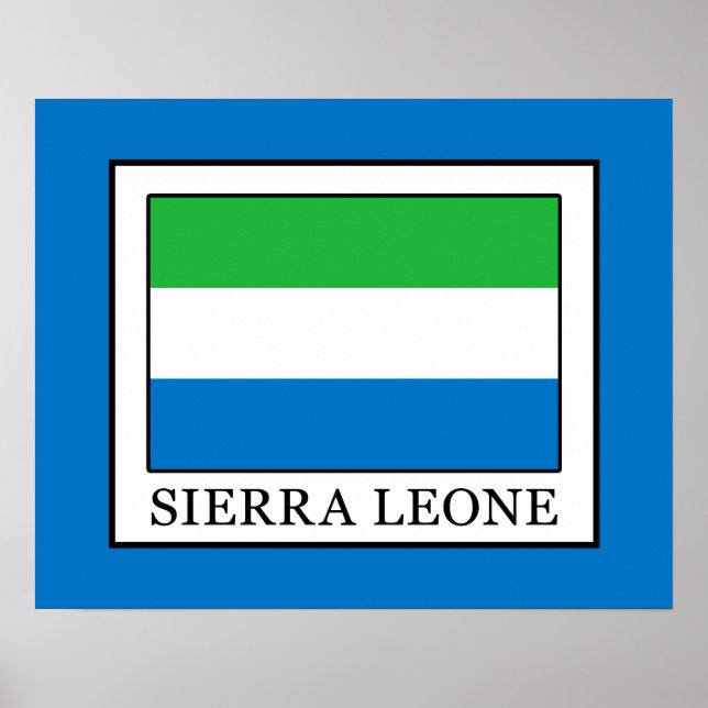 Sierra Leone Poster (Front)