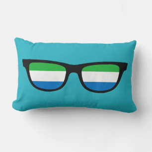 Sierra Leone Shades custom throw pillows