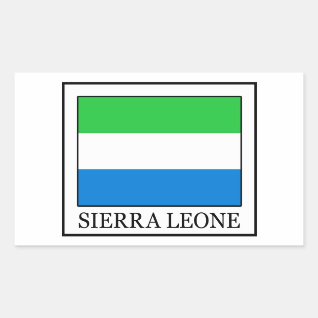 Sierra Leone Sticker (Front)