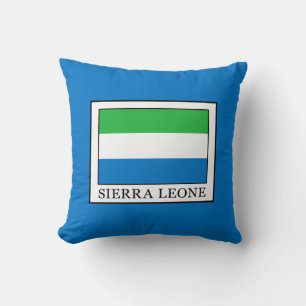 Sierra Leone Throw Pillow