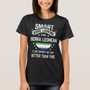 Sierra Leonean Flag Native Pride Sierra Leone Roo T-Shirt