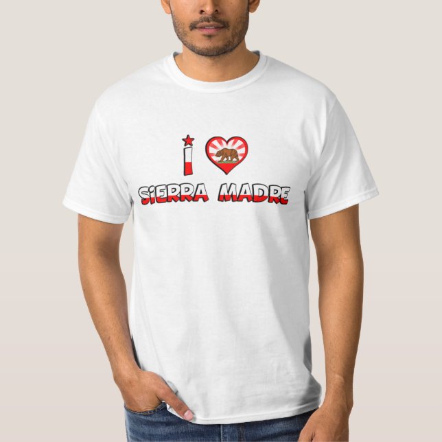 Sierra Madre, CA T-Shirt (Front)