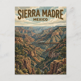 Sierra Madre Occidental Mexico Postcard