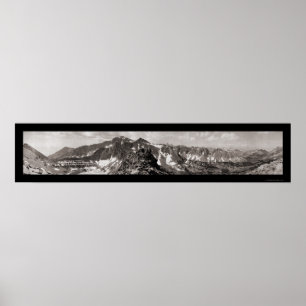 Sierra Nevada Backbone Photo 1911 Poster
