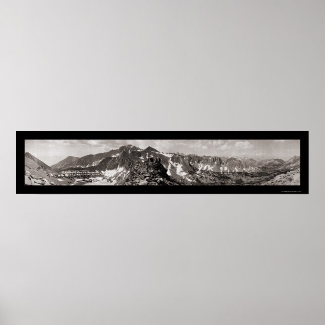 Sierra Nevada Backbone Photo 1911 Poster (Front)