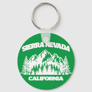 Sierra Nevada California Keychain