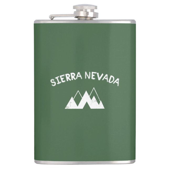 Sierra Nevada Hip Flask (Front)