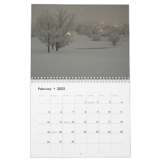 Sierra Nevada Mountain Range Calendar