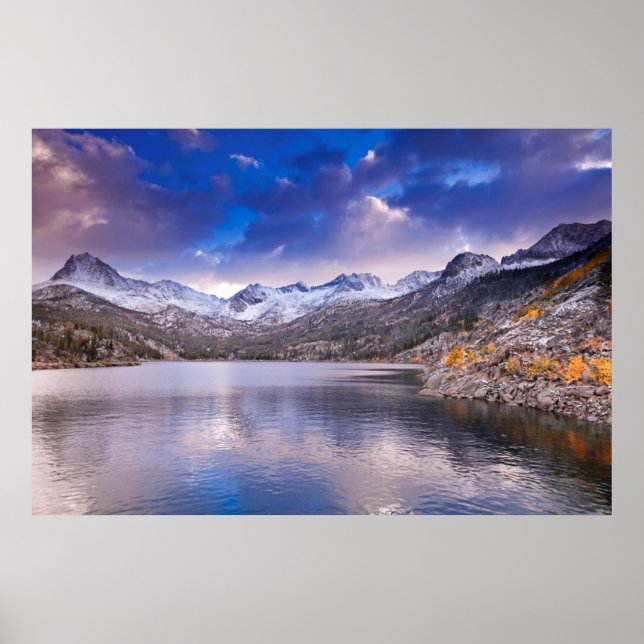 Sierra Nevada Mountains, Autumn, CA Poster (Front)