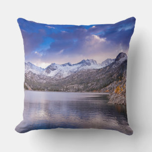 Sierra Nevada Mountains, Autumn, CA Throw Pillow