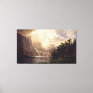 Sierra Nevada Mountains Canvas Print