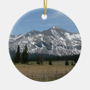 Sierra Nevada Mountains I from Yosemite Ceramic Ornament