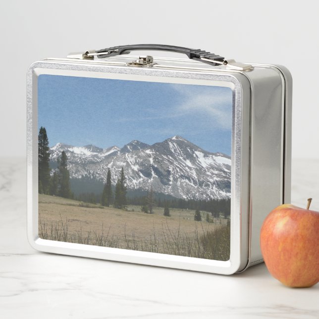Sierra Nevada Mountains I from Yosemite Metal Lunch Box (In Situ)