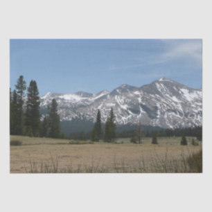 Sierra Nevada Mountains I from Yosemite Tissue Paper