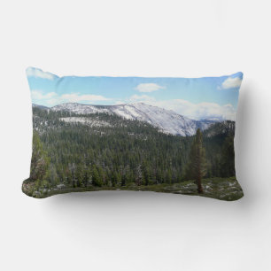 Sierra Nevada Mountains II from Yosemite Lumbar Pillow