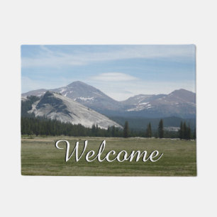 Sierra Nevada Mountains III Yosemite National Park Doormat