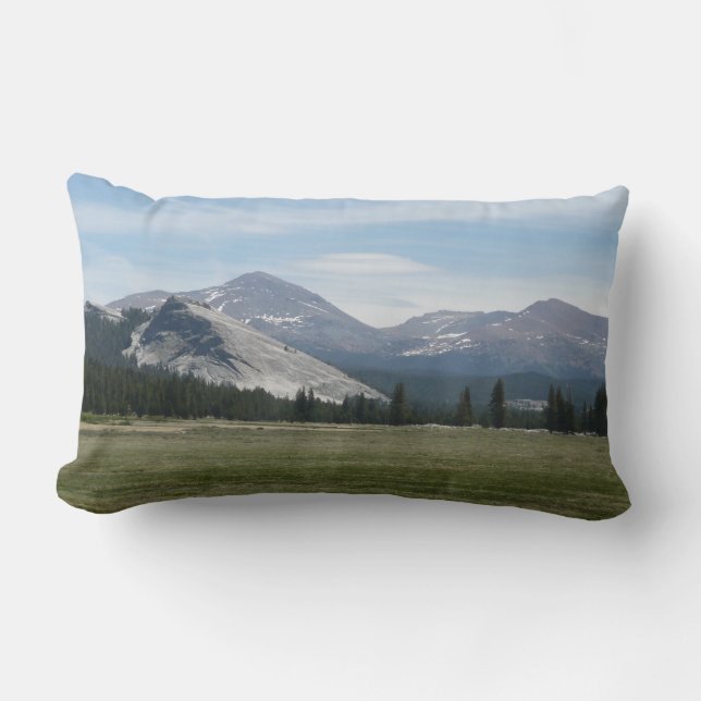 Sierra Nevada Mountains III Yosemite National Park Lumbar Pillow (Front)